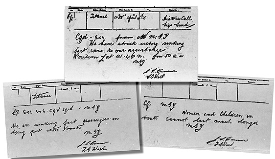 Algunas de las cartas que nos ayudan a comprender esas historias que el Titanic dejó rotas